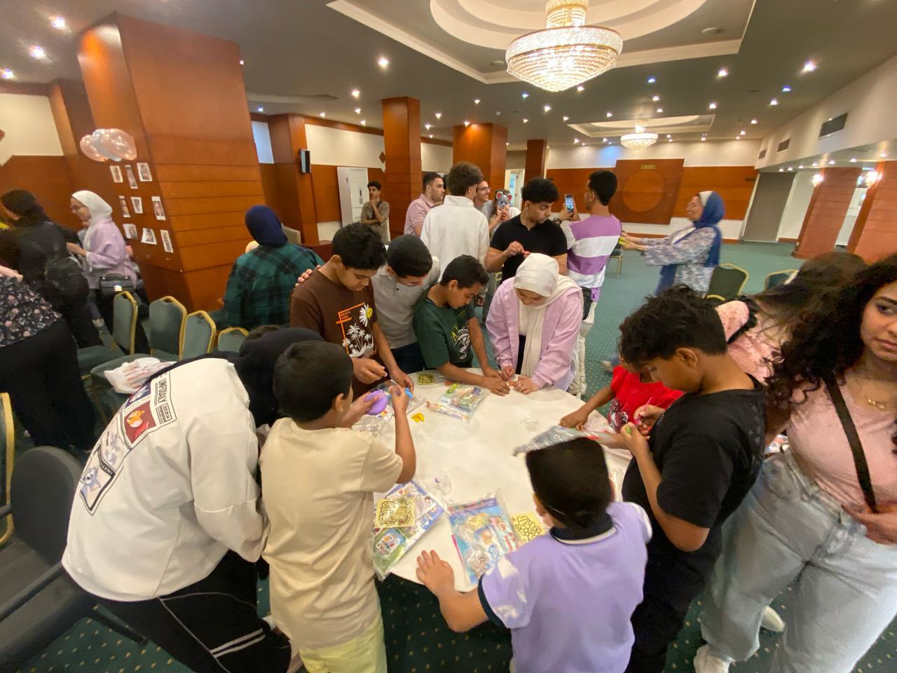 Faculty of Tourism and Hotels Celebration of Orphans’ Day under the Sponsorship and active Participation of Manfoods – McDonald's Egypt